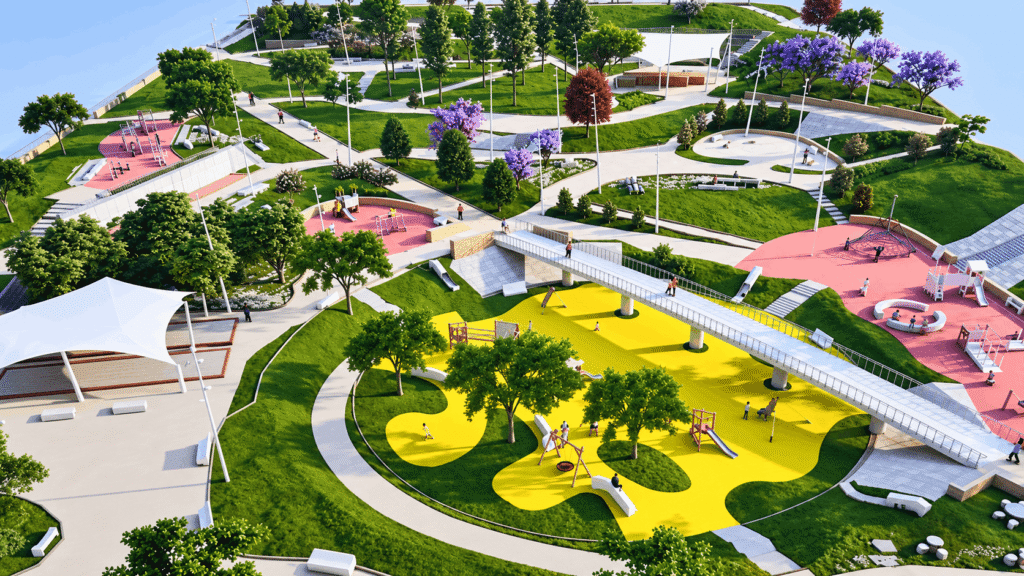 Alicante ultima las obras de un nuevo parque en La Torreta (PAU 2)